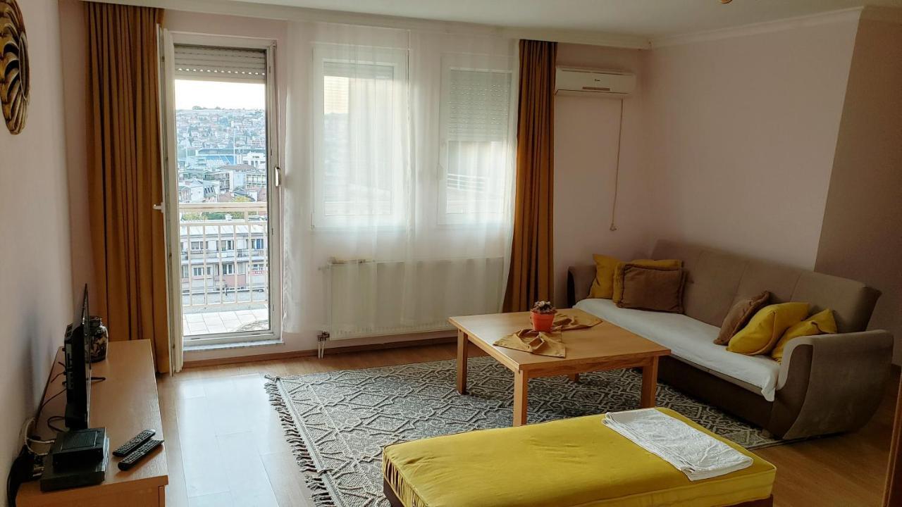 Spacious Downtown Apartment With A City View 普里什蒂纳 外观 照片